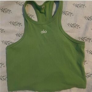 ALO Yoga Green Crop Top
